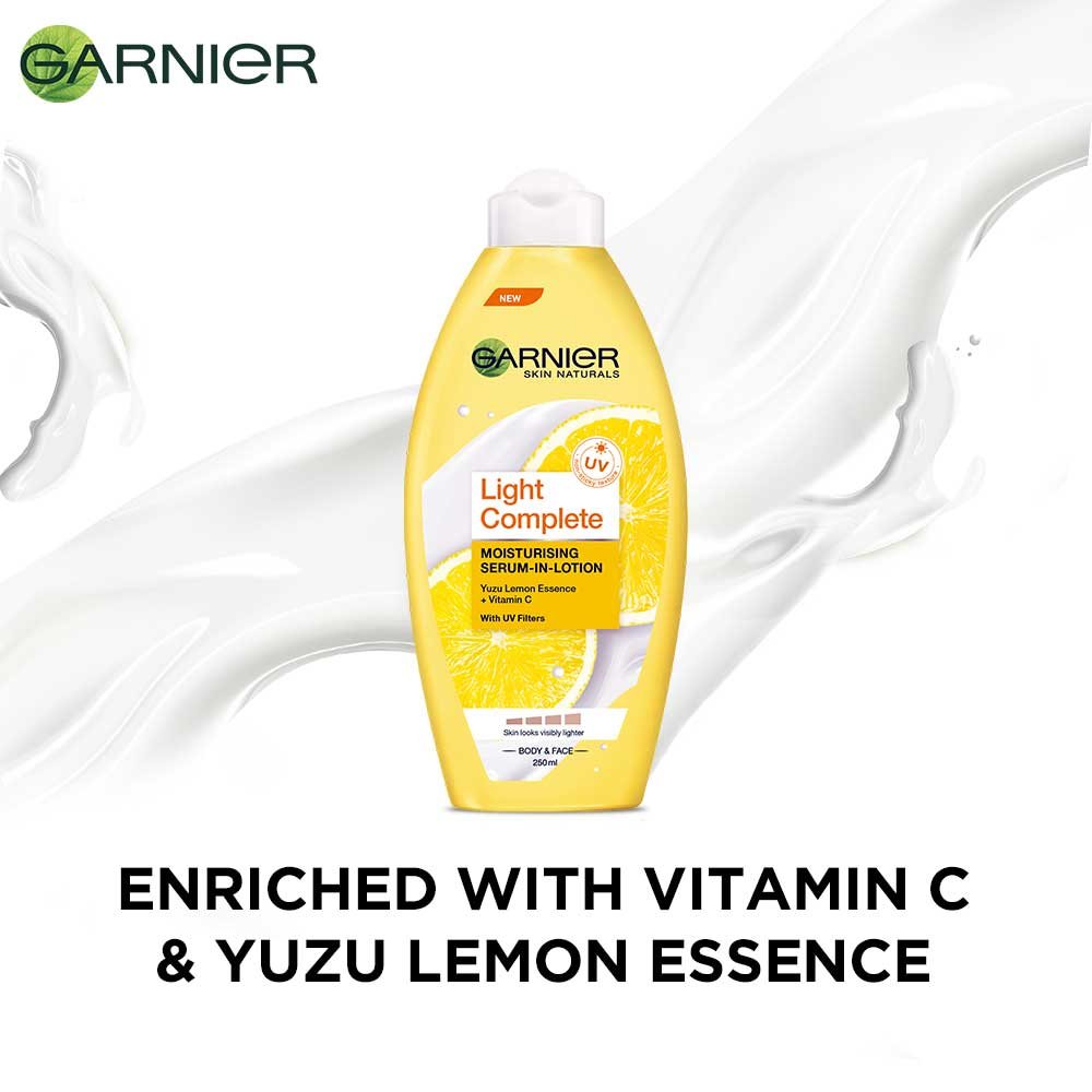 Garnier Light Complete Lotion - Enriched with Vitamin C & Yuzu Lemon